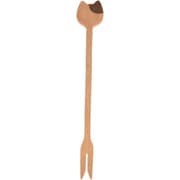 MCAMD190BE-SB [マドラー 19cm Mio ネコ フォーク カトラリー 食器 天然木 ビーチ ブチ]