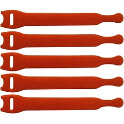 リップタイライト 12.7mm×203.2mm 5本パック オレンジ CY-08-005-O