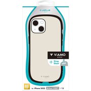 LN-IM22VMPWH [iPhone 14用 耐衝撃ハイブリッドケース 「ViAMO personal」 ホワイトベージュ]