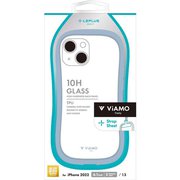 LN-IM22VMFLBL [iPhone 14用 耐傷・耐衝撃ハイブリッドケース 「ViAMO freely」 ライトブルー]