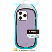 LN-IP22VMPLV [iPhone 14 Pro用 耐衝撃ハイブリッドケース 「ViAMO personal」 ラベンダー]