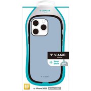 LN-IP22VMPLBL [iPhone 14 Pro用 耐衝撃ハイブリッドケース 「ViAMO personal」 ライトブルー]