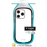 LN-IP22VMPSWH [iPhone 14 Pro用 耐衝撃ハイブリッドケース 「ViAMO personal」 ソリッドホワイト]