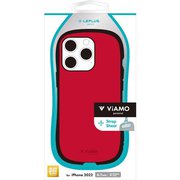 LN-IP22VMPSRD [iPhone 14 Pro用 耐衝撃ハイブリッドケース 「ViAMO personal」 ソリッドレッド]