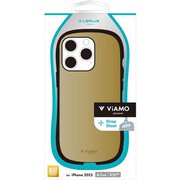 LN-IP22VMPKGD [iPhone 14 Pro用 耐衝撃ハイブリッドケース 「ViAMO personal」 メタルシャンパン]