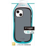 LN-IA22VMPGY [iPhone 14 Plus用 耐衝撃ハイブリッドケース 「ViAMO personal」 ダークグレー]