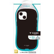 LN-IA22VMPSBK [iPhone 14 Plus用 耐衝撃ハイブリッドケース 「ViAMO personal」 ソリッドブラック]