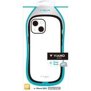 LN-IA22VMPSWH [iPhone 14 Plus用 耐衝撃ハイブリッドケース 「ViAMO personal」 ソリッドホワイト]
