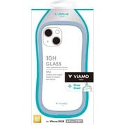 LN-IA22VMFLBL [iPhone 14 Plus用 耐傷・耐衝撃ハイブリッドケース 「ViAMO freely」 ライトブルー]