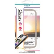 LN-IA22PLCBG [iPhone 14 Plus用 耐衝撃ハイブリッドケース 「Cleary」 ベージュ]