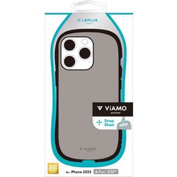 LN-IL22VMPGG [iPhone 14 Pro MAX用 耐衝撃ハイブリッドケース 「ViAMO personal」 グレージュ]