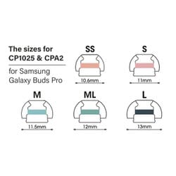 ヨドバシ.com - SpinFit スピンフィット galaxy buds pro 専用イヤーピースM_ML バイオレット CP1025＆CPA2  通販【全品無料配達】