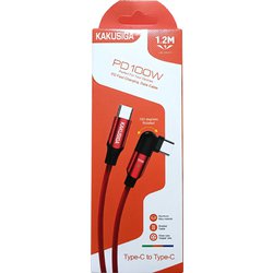 PD100W CtoC ケーブル 1.2m RD KSC-655-RD