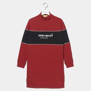 VH22FW 012-67910 [ハーフジップワンピース 063RD M]