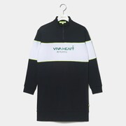 VH22FW 012-67910 [ハーフジップワンピース 098NV M]