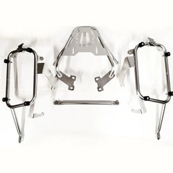 HARD WORX Honda 400X用 トップ＆サイドキャリア SILVER HXS-SC2