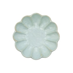 美濃焼 カネコ小兵 輪花 プレート 14cm 空練 555-0105