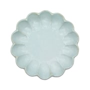 美濃焼 カネコ小兵 輪花 プレート 21cm 空練 555-0108