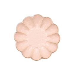 美濃焼 カネコ小兵 輪花 プレート 14cm 桃練 555-0205