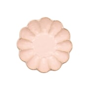 美濃焼 カネコ小兵 輪花 プレート 14cm 桃練 555-0205