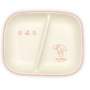 SRMS-014 サンリオキャラクターズ スクエアワンプレート Sサイズ マイメロディ / ライトピンク [キャラクターグッズ]