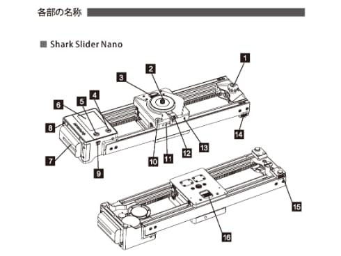 ヨドバシ.com - IFOOTAGE アイフッテージ Shark Slider Nano [2軸対応