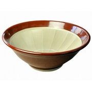 定番すり鉢 ゴムなし15号 赤茶色