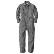 D-716 [Dickies ヒッコリー ツナギ ブラック M]