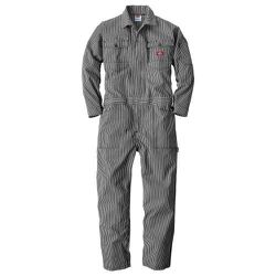 D-716 [Dickies ヒッコリー ツナギ ブラック 5L]