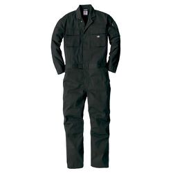 D-766 [Dickies T/Cストレッチ ツナギ ブラック L]