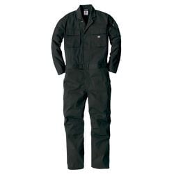 D-766 [Dickies T/Cストレッチ ツナギ ブラック 5L]