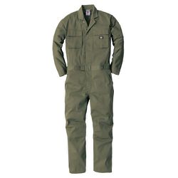 D-766 [Dickies T/Cストレッチ ツナギ アーミー 4L]
