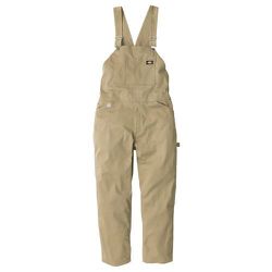 D-769 [Dickies T/Cストレッチ オーバーオール カーキ SS]