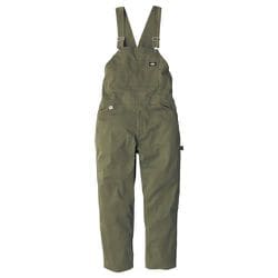 D-769 [Dickies T/Cストレッチ オーバーオール アーミー L]