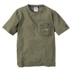 D-787 [Dickies 半袖Tシャツ アーミー L]