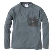 D-788 [Dickies 長袖Tシャツ グレー M]