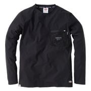D-788 [Dickies 長袖Tシャツ ブラック 4L]