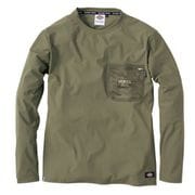 D-788 [Dickies 長袖Tシャツ アーミー 3L]