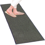 PLYS base キッチンマット 約縦45cm×横180cm ブラウン