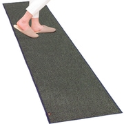 PLYS base キッチンマット 約縦45cm×横240cm ブラウン