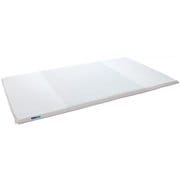 高反発マットレス キュービック・ボディー プレミアム セミダブルサイズ（120×197×4.5cm） 表地：ポリエステル100％ 中国製 6.8kg ホワイト [PT-200WH]