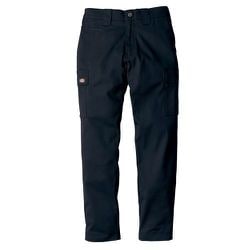 D-2875 [Dickies T/Cストレッチ カーゴパンツ ネイビー M]