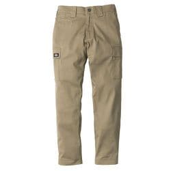 D-2875 [Dickies T/Cストレッチ カーゴパンツ カーキ SS]