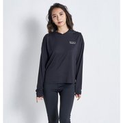 BIG ON HOODIE RLT224541 BLK Sサイズ [ランニングウェア パーカー レディース]