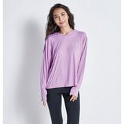 BIG ON HOODIE RLT224541 LAV Mサイズ [ランニングウェア パーカー レディース]