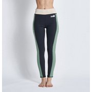 BIG ON LEGGINGS RPT224505 KHA Mサイズ [ランニングウェア レギンス レディース]