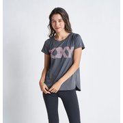 AGAIN & AGAIN RST224538 GRY Mサイズ [ランニングウェア シャツ レディース]