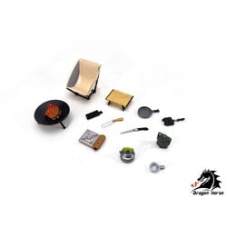 DH-E004 1/12スケールキャンプ装備セットB [フィギュア用アクセサリー]