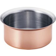TKG 銅メッキ IHしゃぶしゃぶ鍋18.5cm QSY9501