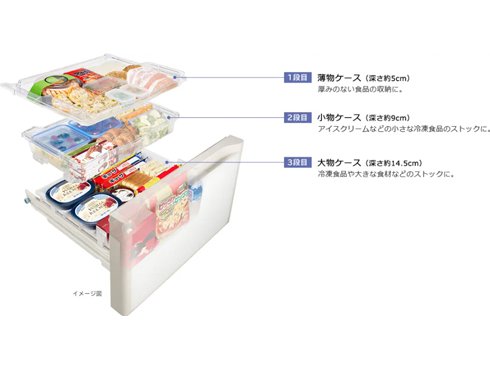 ヨドバシ.com - 日立 HITACHI 冷蔵庫 Sタイプ（401L・幅60cm・左開き・5ドア・ライトゴールド） R-S40SL XN  通販【全品無料配達】